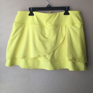 Athleta Tired running tennis Skort size large